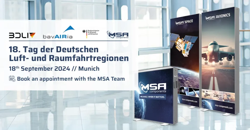 MSA Components at the 18. Tag der Deutschen Luft- und Raumfahrtregionen 18. Tag der Deutschen Luft- und Raumfahrtregionen